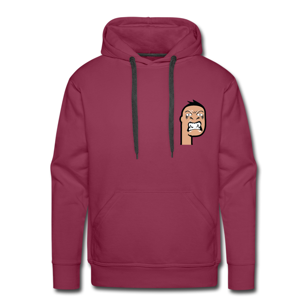 Men’s Premium Hoodie Punktoon - burgundy