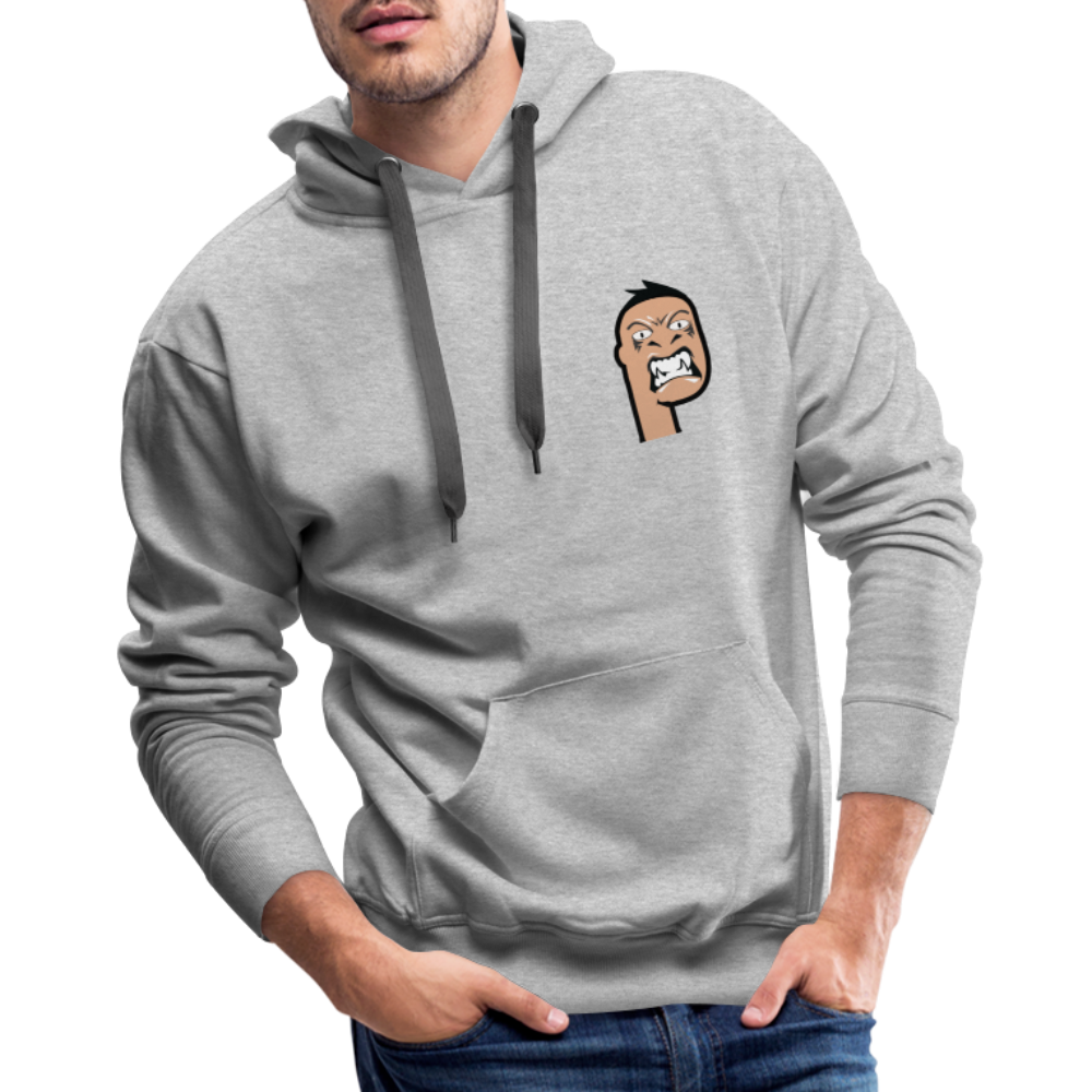 Men’s Premium Hoodie Punktoon - heather grey