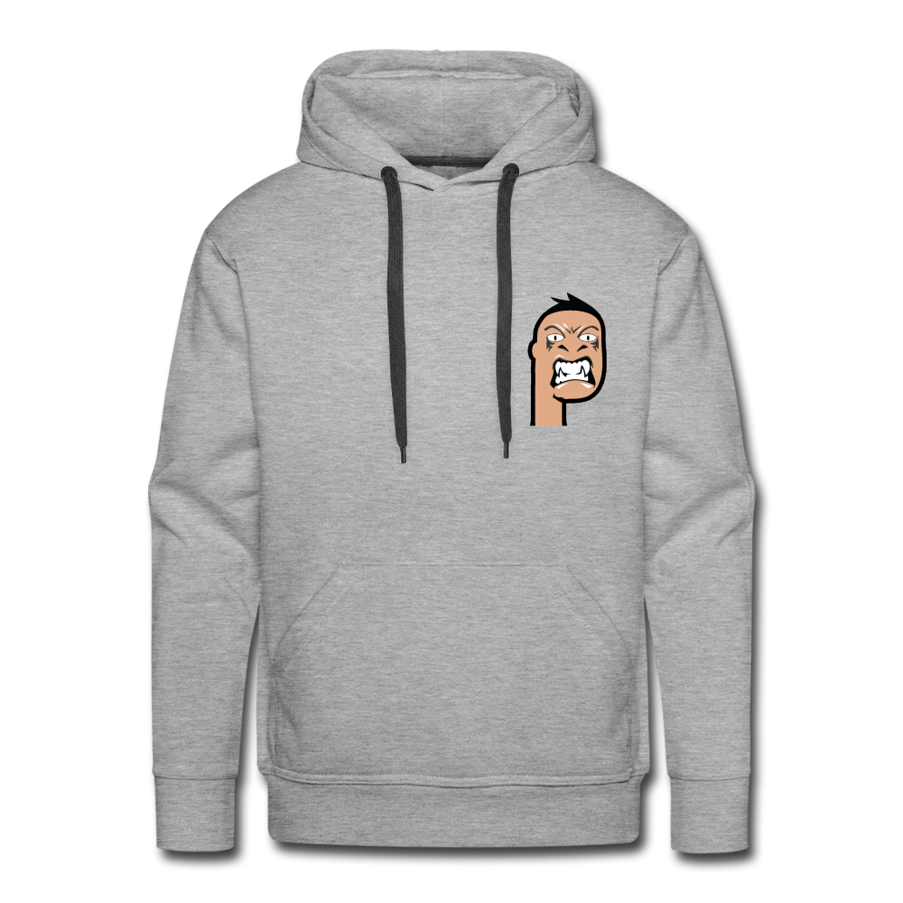 Men’s Premium Hoodie Punktoon - heather grey