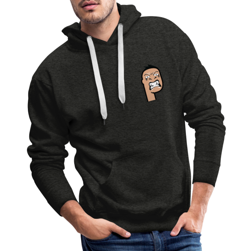 Men’s Premium Hoodie Punktoon - charcoal grey