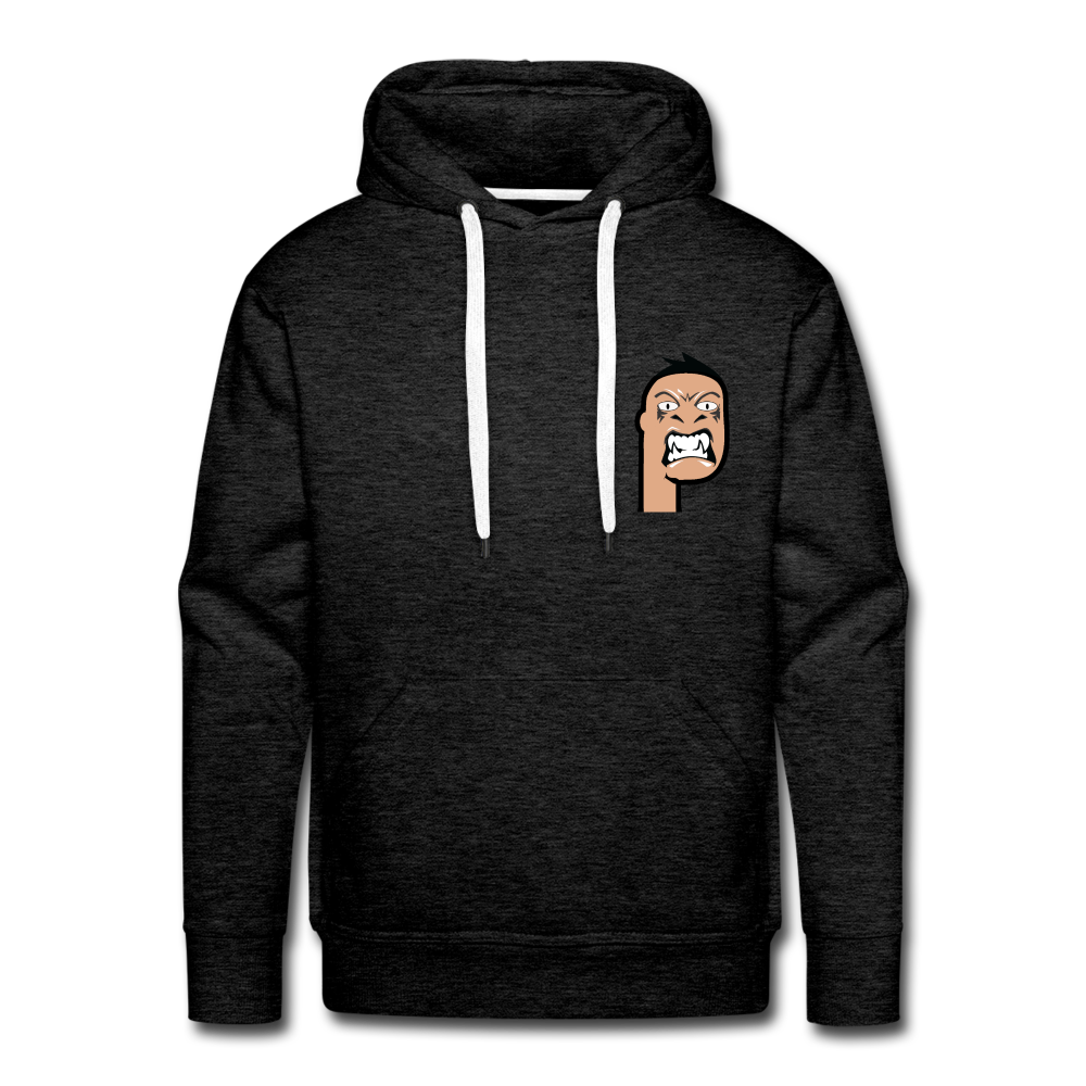 Men’s Premium Hoodie Punktoon - charcoal grey