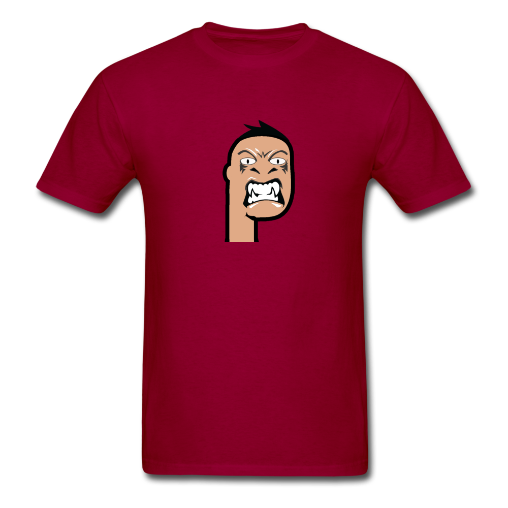 Unisex T-Shirt Punktoon - dark red