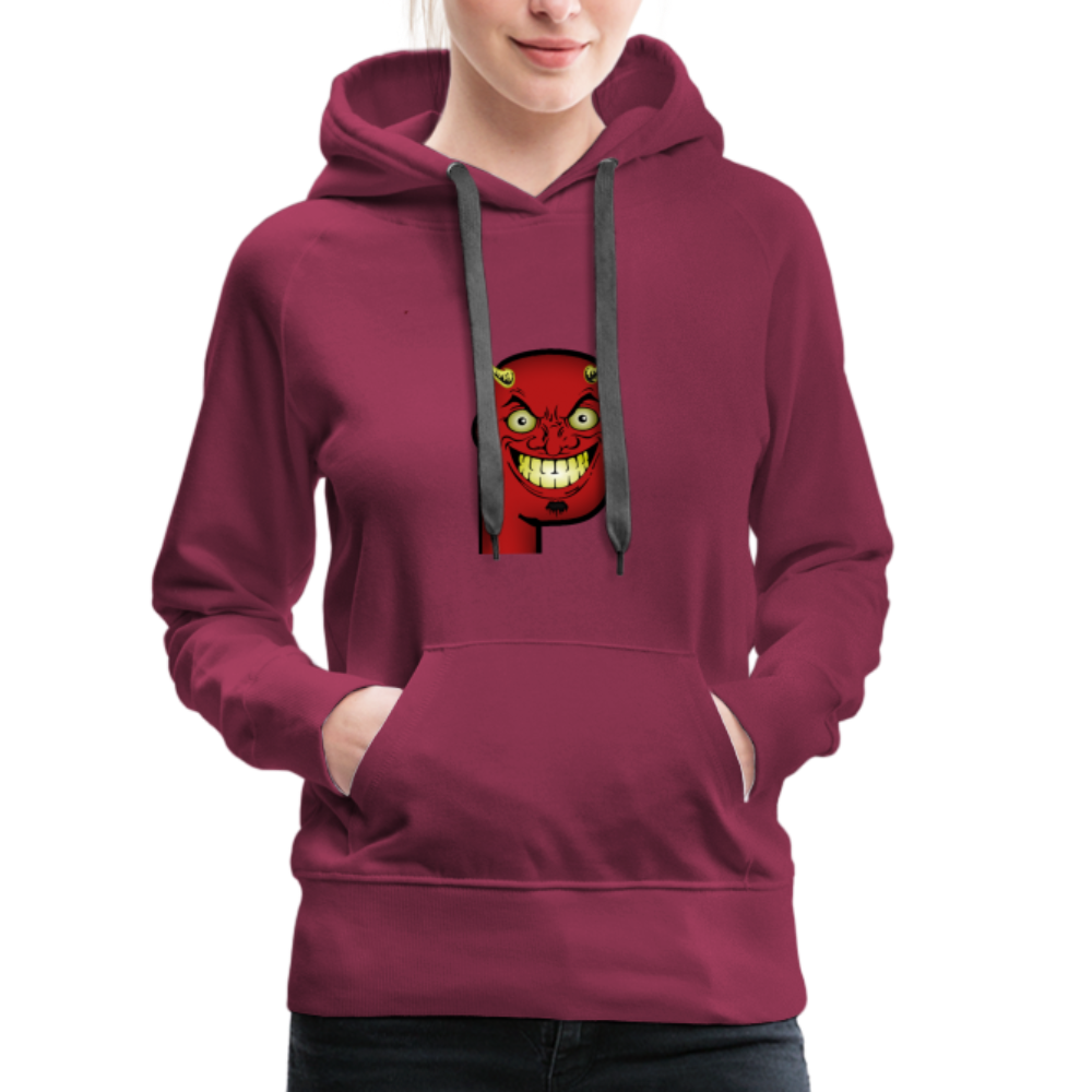 Women’s Devil Hoodie - burgundy