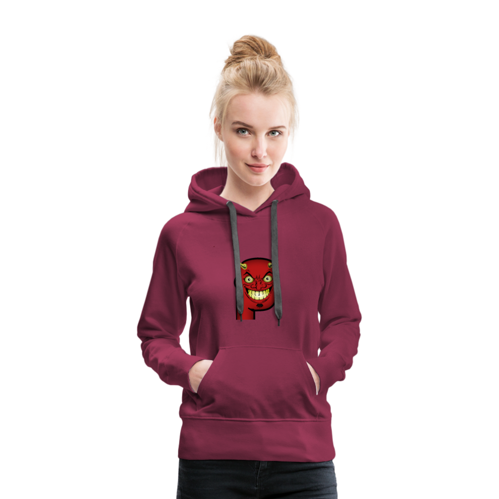 Women’s Devil Hoodie - burgundy