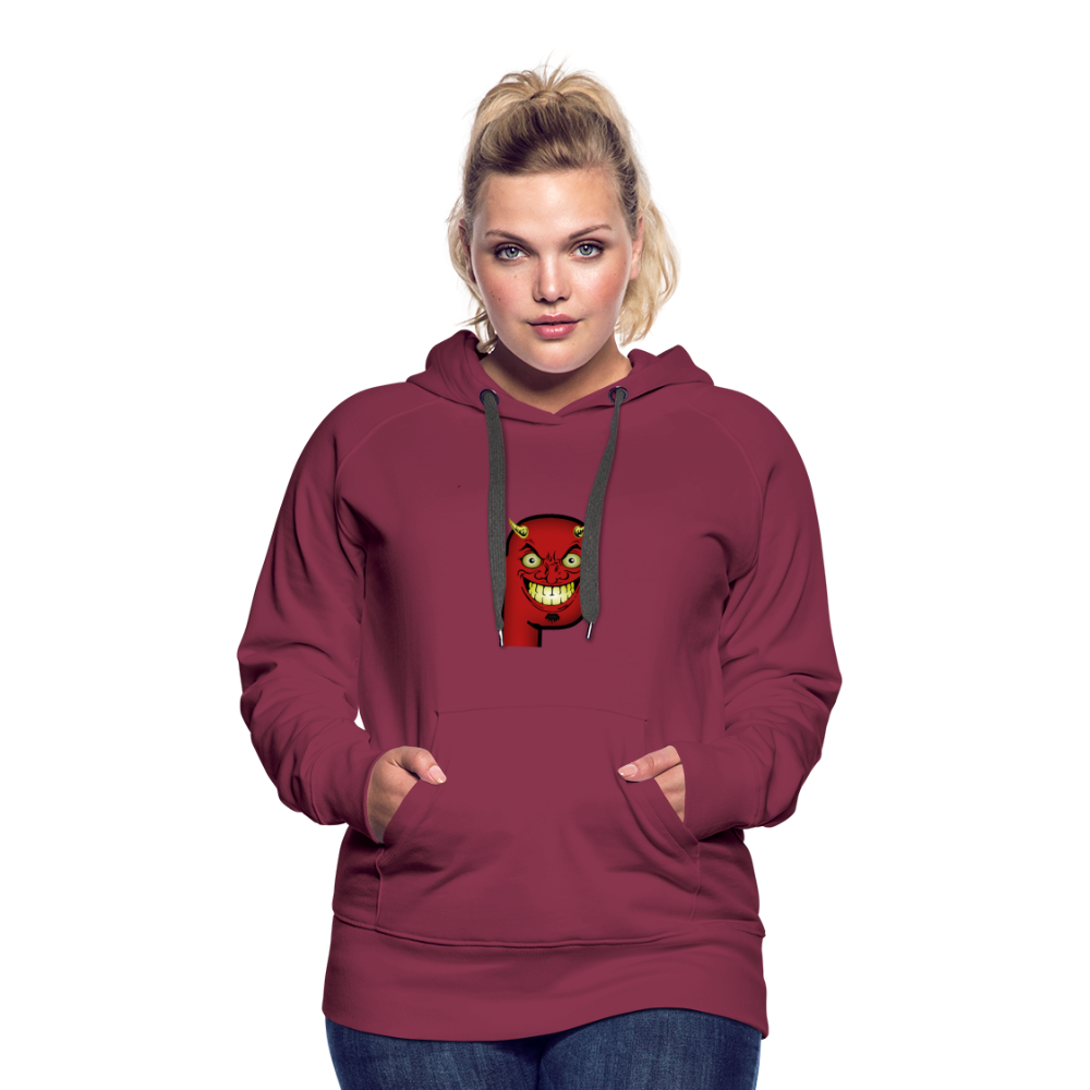 Women’s Devil Hoodie - burgundy