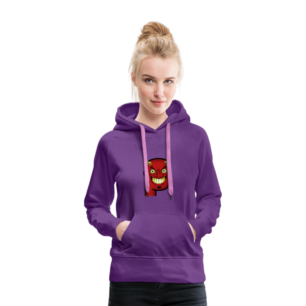 Women’s Devil Hoodie - purple