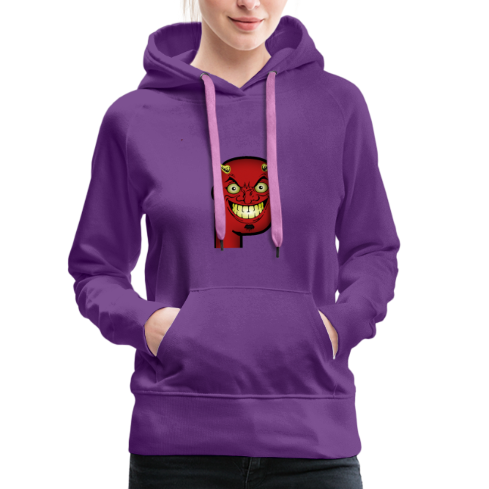 Women’s Devil Hoodie - purple