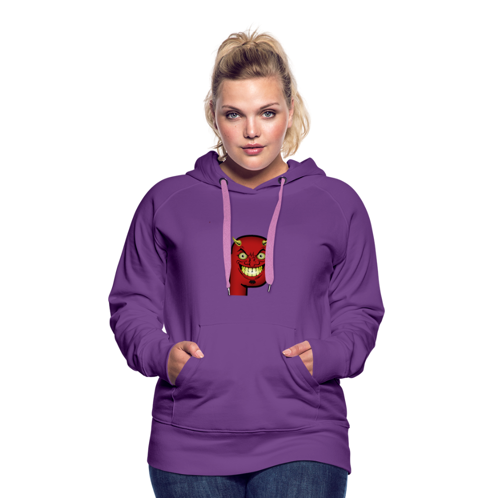 Women’s Devil Hoodie - purple