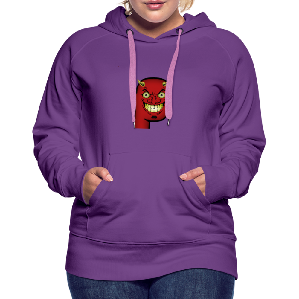 Women’s Devil Hoodie - purple