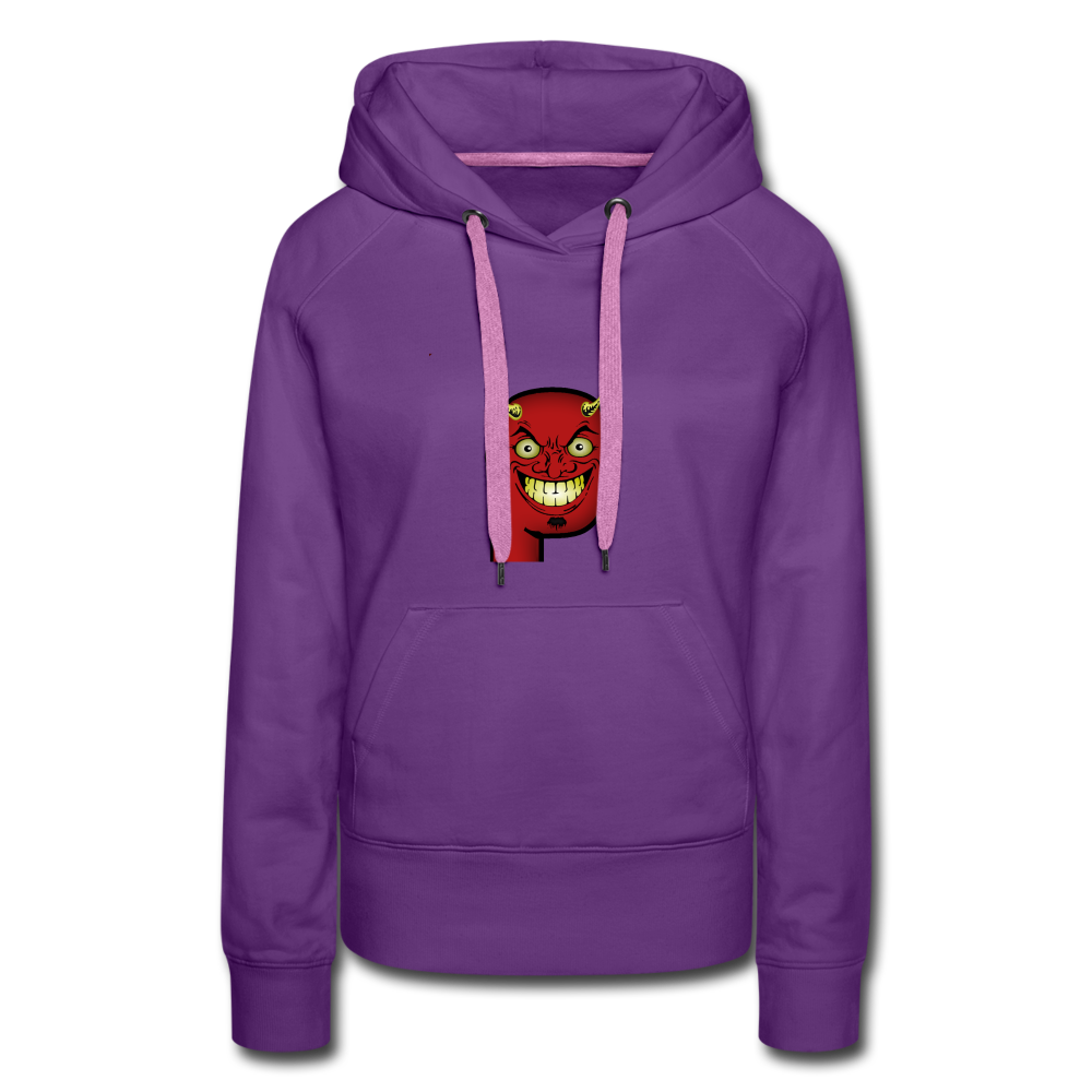 Women’s Devil Hoodie - purple