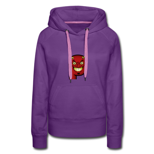 Women’s Devil Hoodie - purple