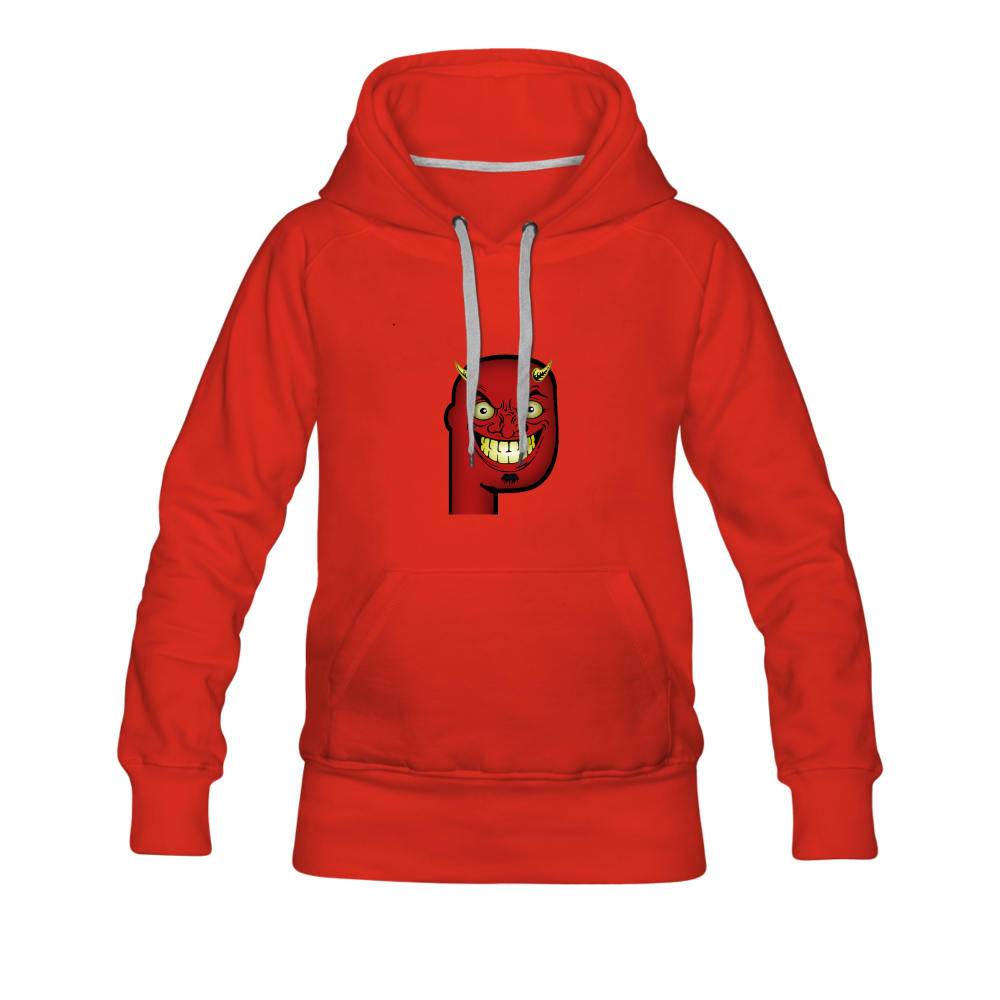 Women’s Devil Hoodie - red