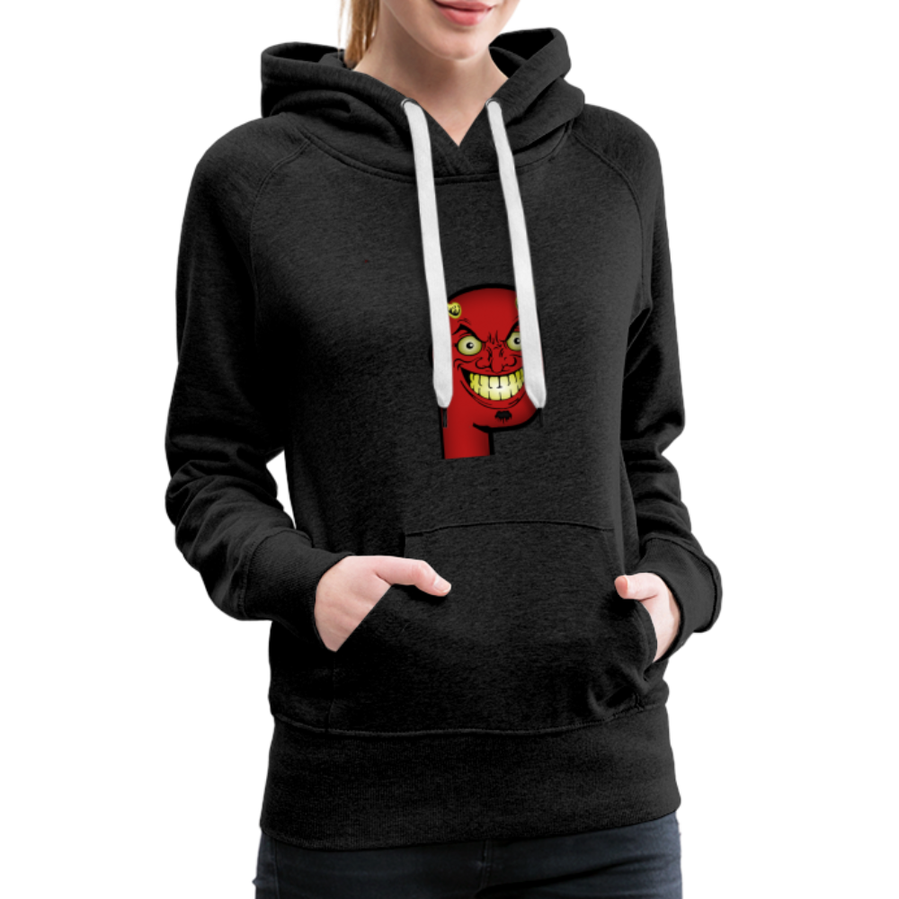 Women’s Devil Hoodie - charcoal grey