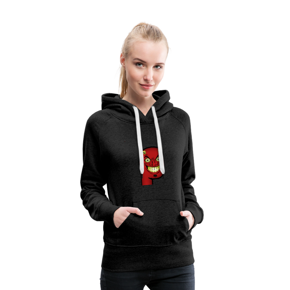 Women’s Devil Hoodie - charcoal grey