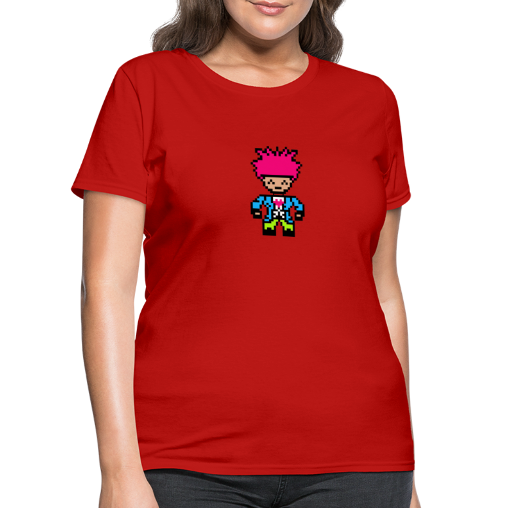 Women's T-Shirt Asbeen - red