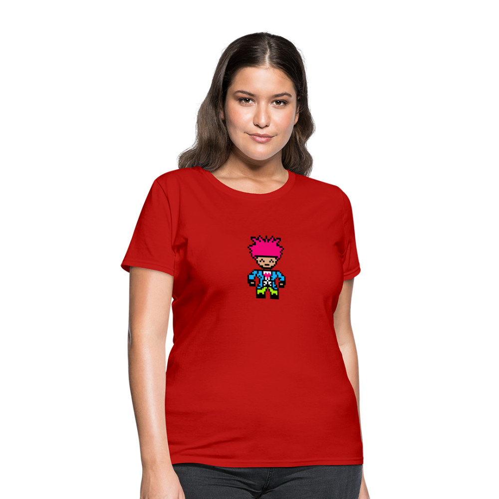 Women's T-Shirt Asbeen - red