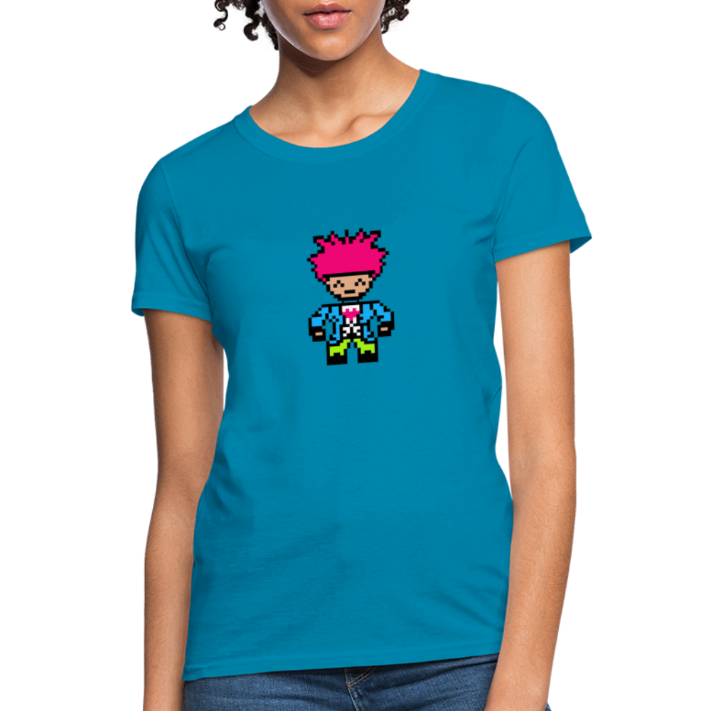 Women's T-Shirt Asbeen - turquoise