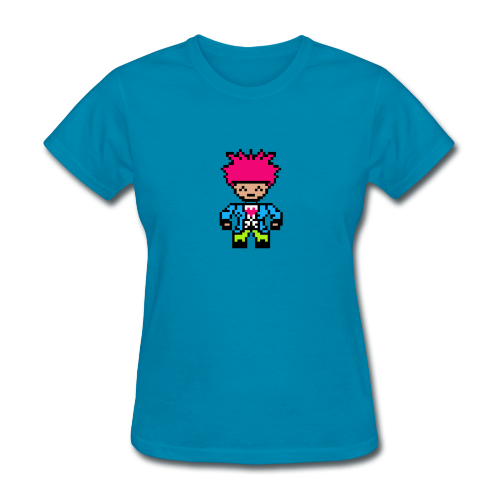 Women's T-Shirt Asbeen - turquoise