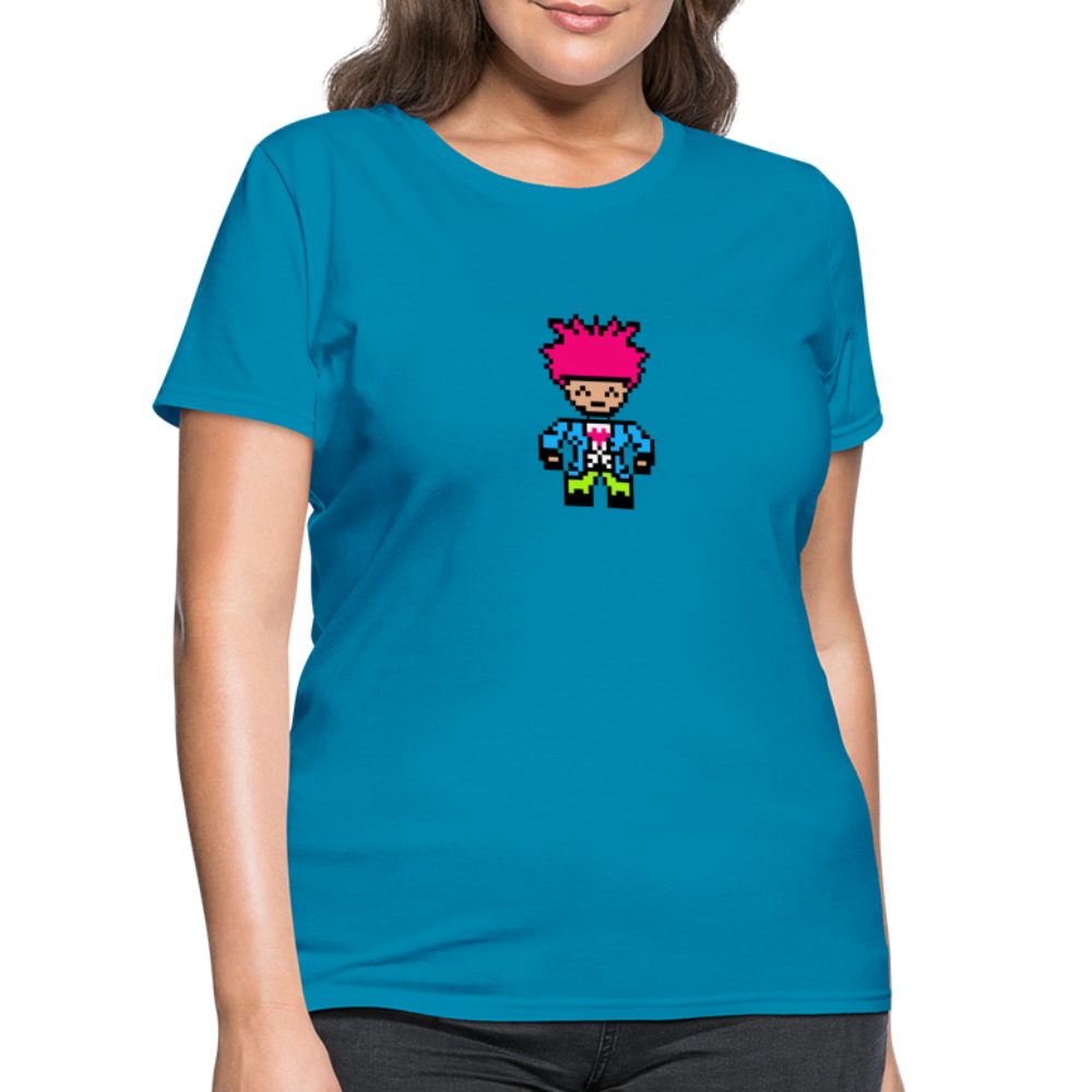 Women's T-Shirt Asbeen - turquoise