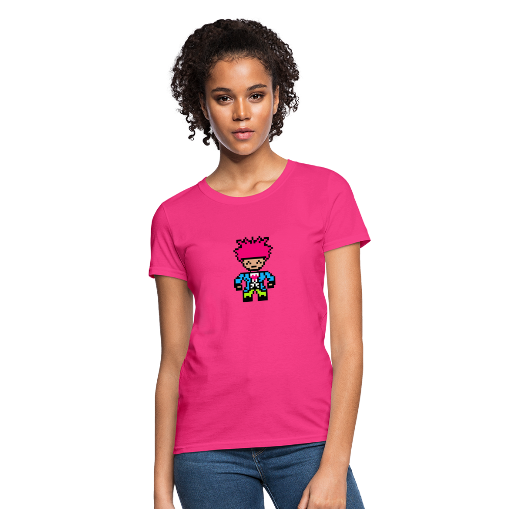 Women's T-Shirt Asbeen - fuchsia