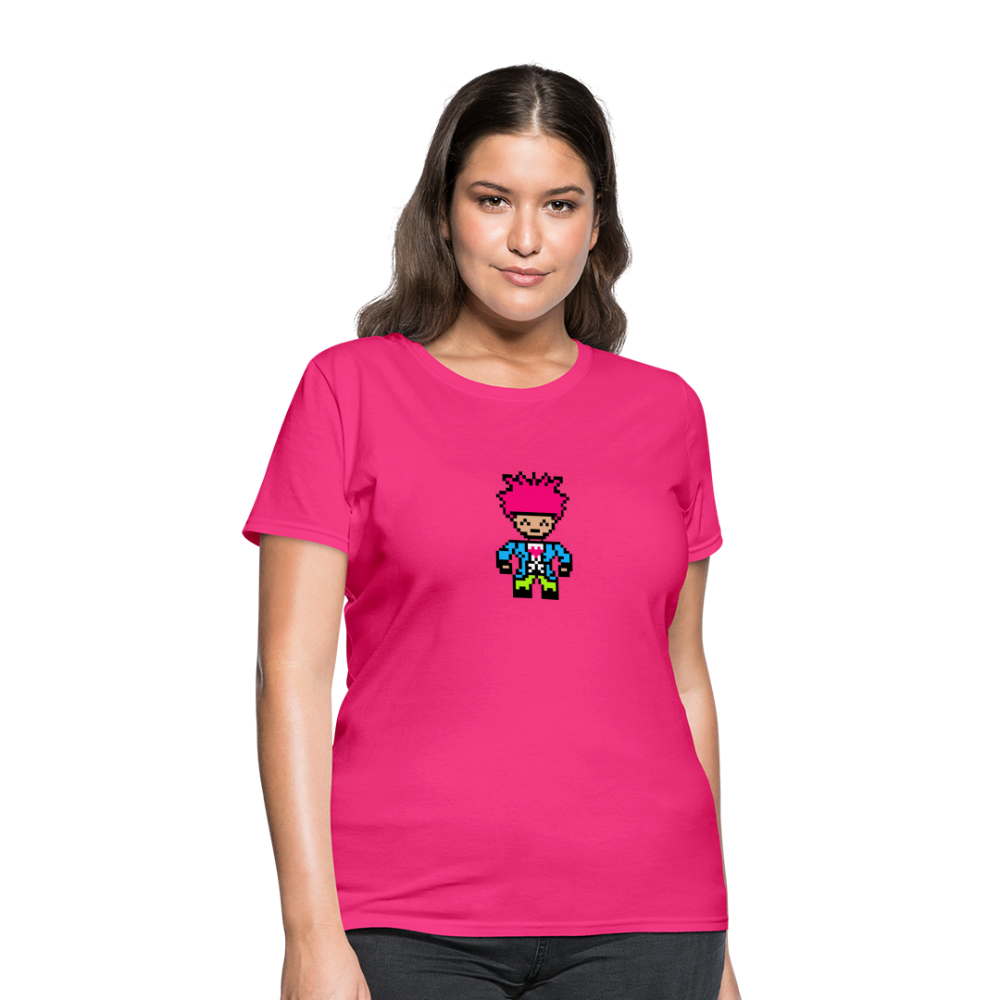 Women's T-Shirt Asbeen - fuchsia