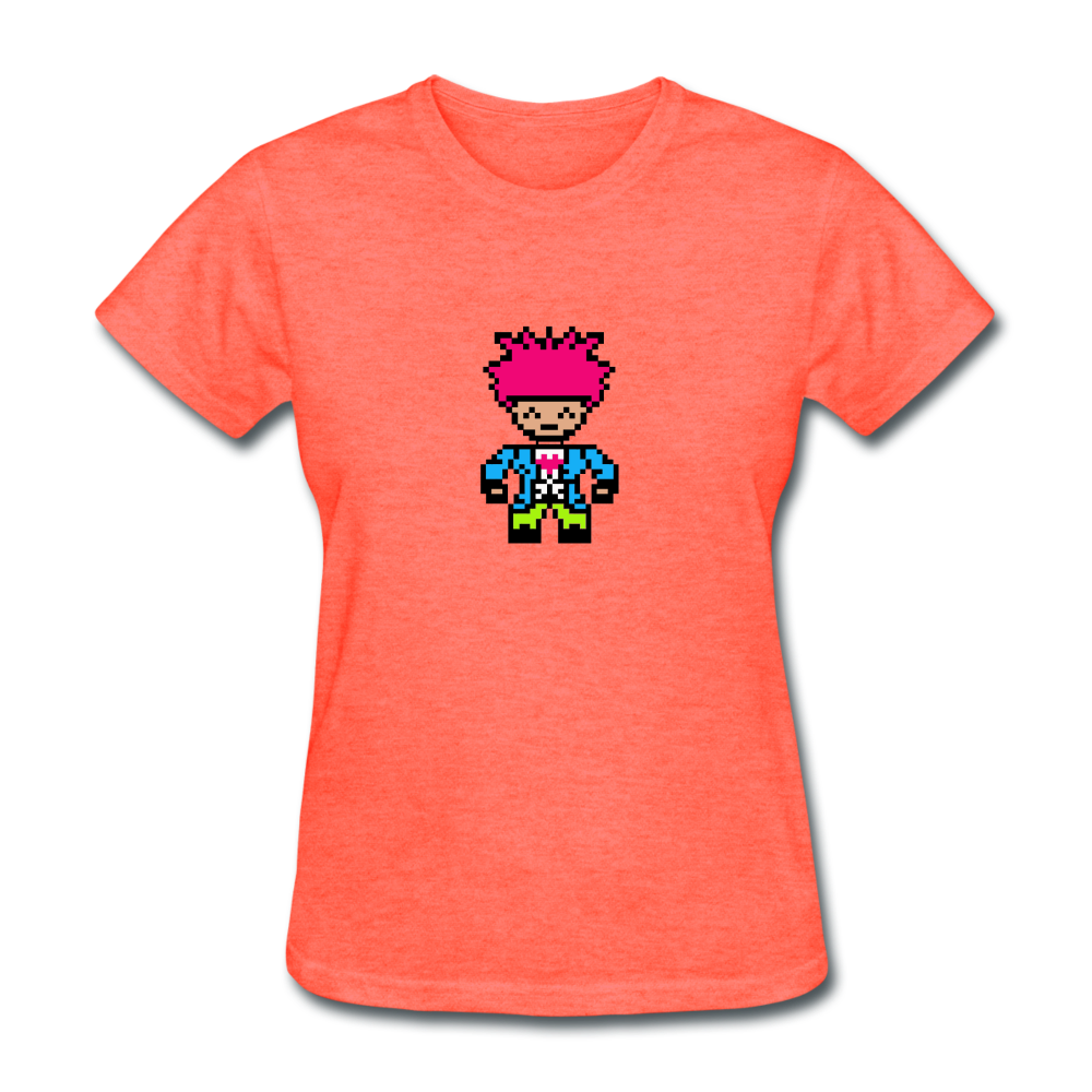 Women's T-Shirt Asbeen - heather coral