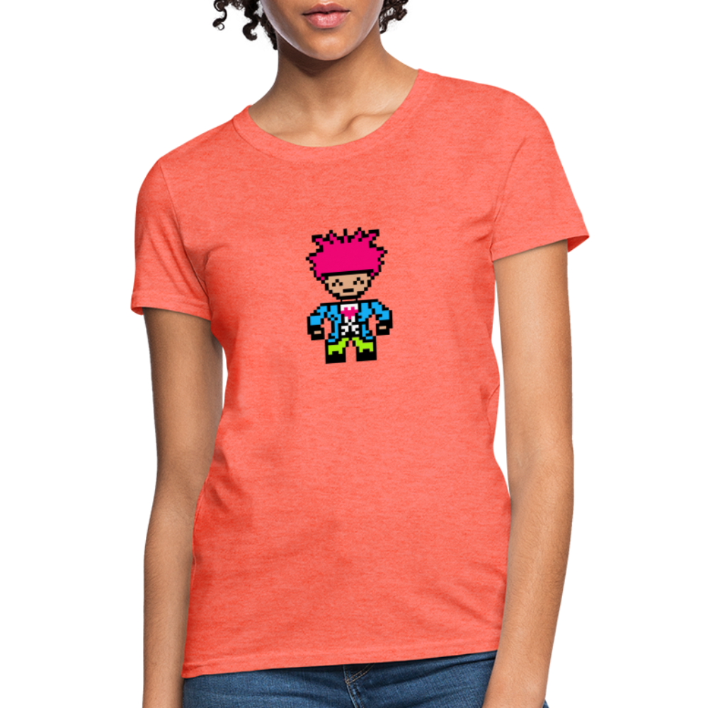 Women's T-Shirt Asbeen - heather coral