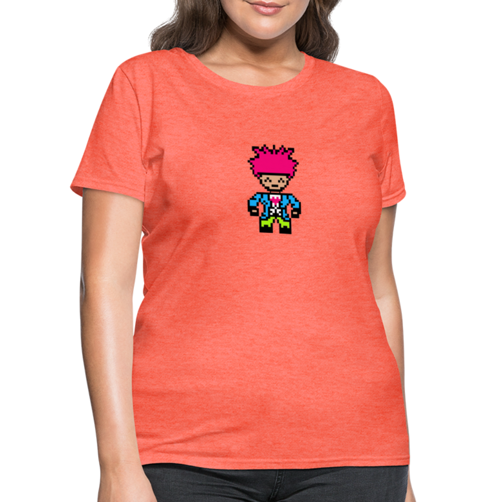 Women's T-Shirt Asbeen - heather coral