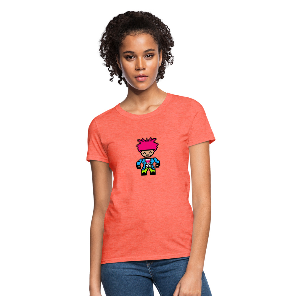 Women's T-Shirt Asbeen - heather coral