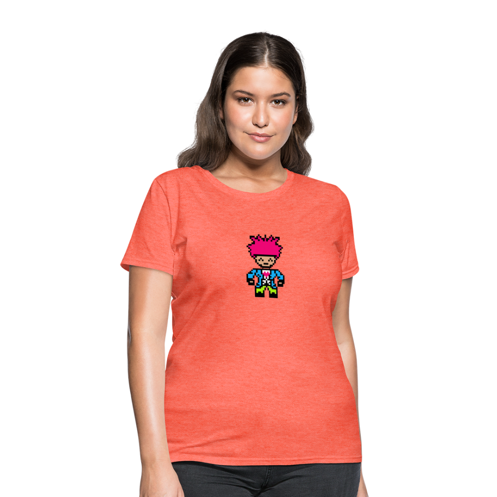 Women's T-Shirt Asbeen - heather coral